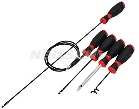 5pc Wire Loom Threading Kit FOR automotive wiring tasks