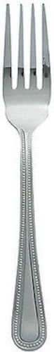 12 x Bead Table Fork, Cutlery, Dozen Table Forks, Stainless Steel 18/0