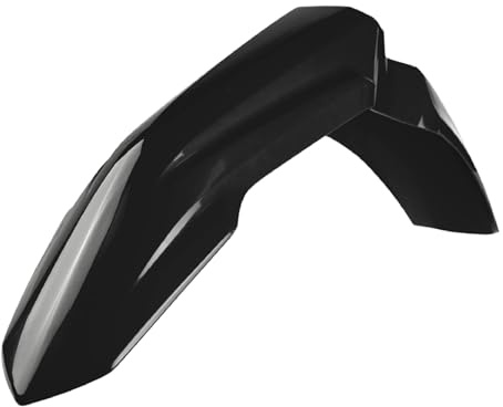 POLISPORT 8684900003 - Guardabarros delantero réplica OEM fabricado en plástico brillante duradero y resistente compatible con motocicletas Honda en color negro