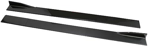 Minigonne Alettoni Laterali per Alfa Romeo Giulia Stelvio 952 949 Universali Laterale Lati di Splitter Estensione Winglet Diffusore Fibra di Carbonio,2.2 m