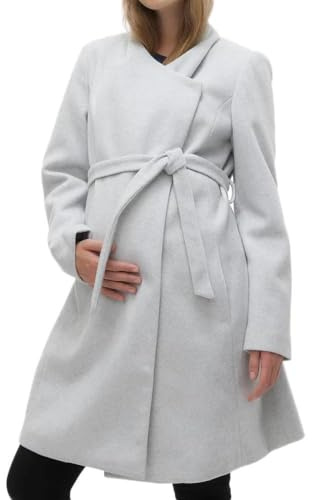 MAMALICIOUS Mama Licious kvinnlig kappa mammakappa, Super Light Grey Melange, L