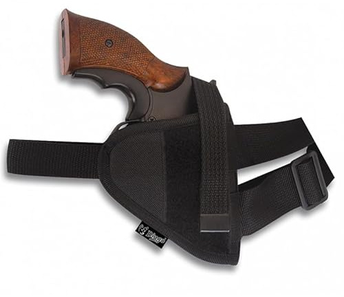 ECOMMUR Fondina per pistole o revolver 2,5” - per armi a pallini, softair, realistiche...