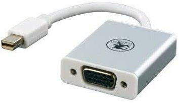 LMP Mini DisplayPort till VGA-adapter, Mini-DP till VGA, W126585020 (adapter, Mini-DP till VGA-bildskärm, vit)