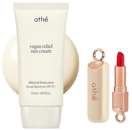 athé Vegan Relief Sun Cream SPF 50+ | Mineral Sunscreen | Sensitive Skin