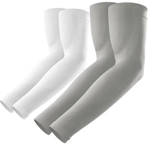 ROCK TAKIN Arm Sleeves for Men Women, UPF 50+ UV Sun Protection Cooling Sports Sleeves for Golf Baseball Football Work Running Cycling Tattoo Cover