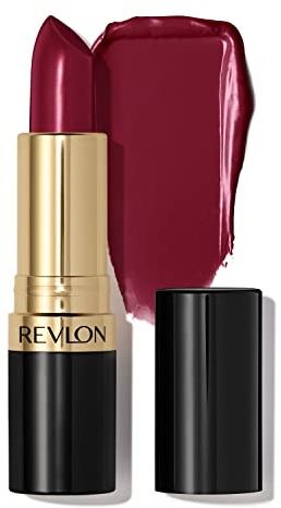 Revlon Super Lustrous Lipstick, rouge à lèvres avec formule crémeuse, infusé avec vitamine E et huile d'avocat, 777 Vampire Love - 4,2g