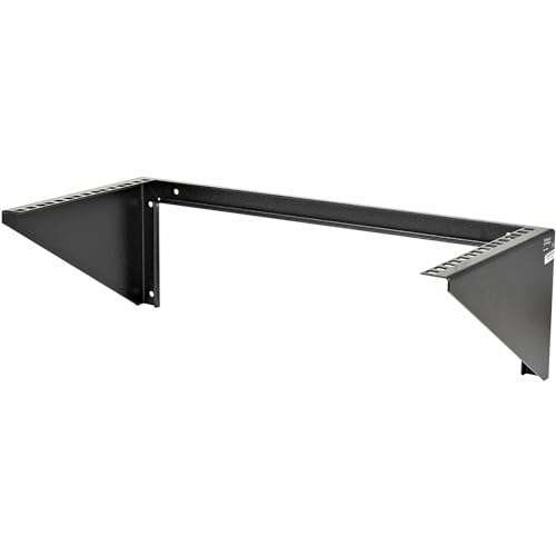 StarTech 5HE Vertikale Rack-Wandhalterung, 19 Zoll, offen (RK519WALLV)