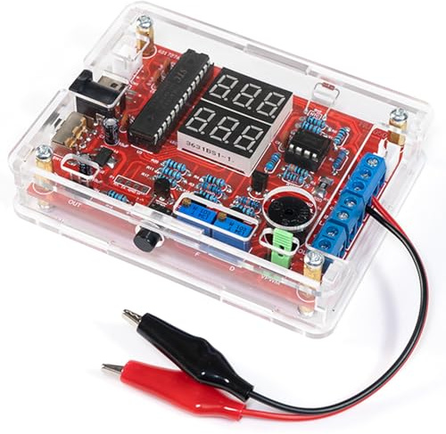 EIELE Multifunktionales elektronisches Instrumentenlötgerät Misst Spannung, Strom, Temperatur usw Bausatz für Lötübungen(Löten erforderlich)