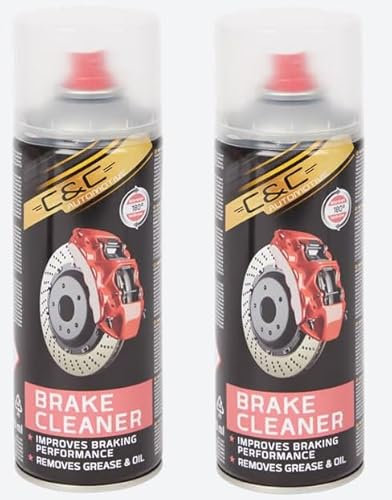 Nettoyant FREINS - Super dégraissant - 2 x 400ml - sans résidus - auto moto etc... - 814