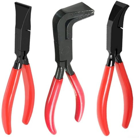 Oniissy 1pcs Sheet Metal Bender Set - Sheet Metal Tools - Seaming Pliers - Straight 45/90 Degree/Straight Jaw,Folding Pliers Set,for Automotive Work(90°)