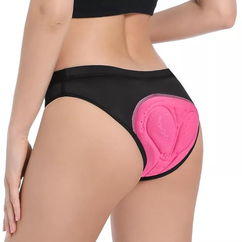 Dongcill Calzoncillos Ciclismo Mujer Pantalones Cortos Ciclismo Mujer para Bicicleta para Ciclismo y Niña Ropa Interior de Ciclismo para Exteriores