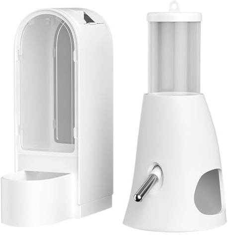 Botella de agua hámster Dispensador de agua antigoteo para beber | Dispensador Automático Para Animales Pequeños Para pequeños animales: hámster enano, jerbo, conejo, erizo, comida, bebida,