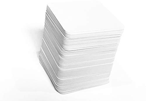 Apostrophe Games 200 quadratische, Blanko Spielkarten (Mattes Finish und Quadratische Größe)
