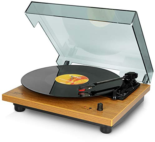 Lenco Record Player LS-10 - Turntable with Integrated Speakers