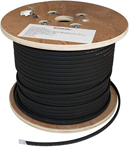 Selbstregulierendes Heizkabel SLL - 20W/m - zum Schutz vor Frostschäden bei Dachrinnen und im Außenbereich - Rohrbegleitheizung - Frostfreier Betrieb von PV-Modulen - Meterware