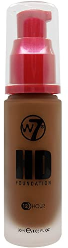 W7 HD Foundation - Hot Chocolate