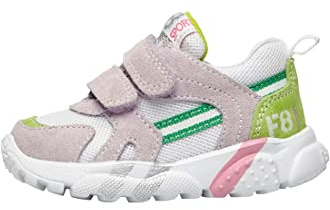 Falcotto Stripe VL.-Sneakers aus Veloursleder und Gewebe-Lilac, Flieder 26