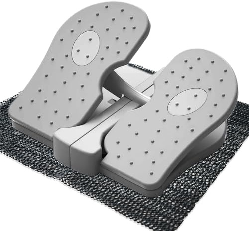 ISMIER Foldable Pedal Exerciser for All Ages (Grey)