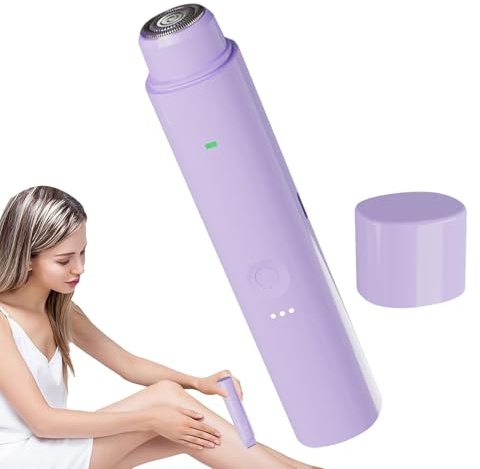 Bikini Trimmer, afeitadora eléctrica para mujer, 2 en 1 afeitadora eléctrica femenina | Removedor de pelo personal, depiladora impermeable multifuncional para partes privadas, cuerpo, cara, axilas