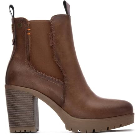 REFRESH - Botas Shelsea Mujer Camel - Calzado Cómodo y Versátil - Moda casual - Modelo 17320002 (Talla 40)