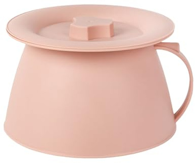 Bacinilla, Orinal De Viaje 1.5L Con Tapa Y Asa Para Camping, Cuña para Hombre Mujer Adolescente Hija Hijo Familia Y Amigos