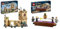 LEGO Harry Potter Hogwarts Castle: Flying Lessons + Dueling Club Playsets Collectible Minifigures Draco Malfoy, Severus Snape & Professor McGonagall 76447 + 76441
