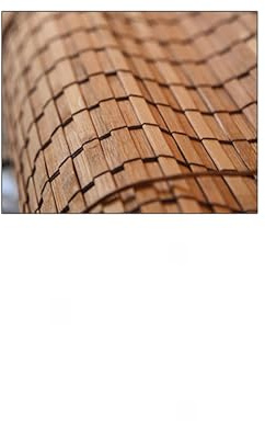 Tenda avvolgibile in bambù, regolabile, per filtrare la privacy, per esterni, giardino, patio, balcone, dimensioni 130 x 240 cm, design ecologico
