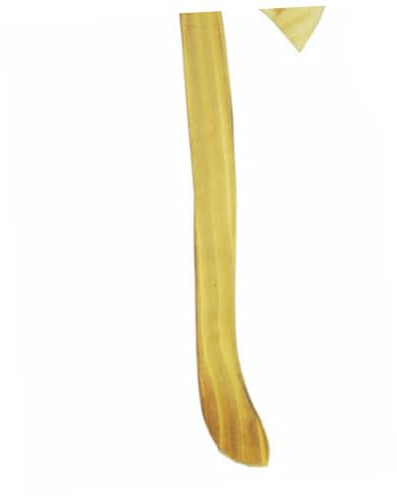 DIKACA Hache en Bois Carbonisé Réaliste pour Halloween, Accessoire de Costume Sûr et Poli, en Bois pour Garçon et Filles, Décoration et Cosplay, pour Déguisement et Jeu de Rôle