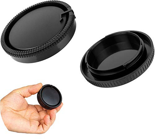 Set para Tapa del Lente con 1 x Carcasa y 1 x Tapa Posterior del Objetivo, Compatible con Sony A y Minolta AF Mount, Cubierta Protectora de la cámara, Tapas Protectoras de reemplazo, Cover, Photo