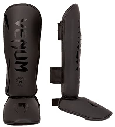 Schienbeinschoner Venum Challenger - Kinder - Schwarz/Schwarz - L, VENUM-04357-114-L