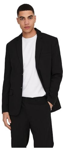 ONLY & SONS Herren ONSEVE 2BTN 0071 Blazer NOOS Sakko, Black, 54