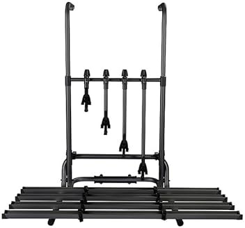 Fahrradträger Quipon Bike Rack 4er, Farbe schwarz Traglast 60 kg