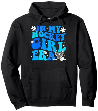 Girls Hockey In My Hockey Girl Era Ice Hockey Player Pullover Hoodie