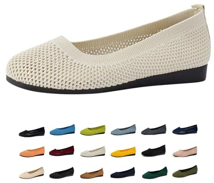 Ballerinas Women's Ballerina Shoes Summer Shoes Flat Barefoot Shoes Low Shoes with Traditional Design for Women Girls Comfortable Elegant Leisure Sporty Espadrilles Dirndl Barefoot Leisure Fashion