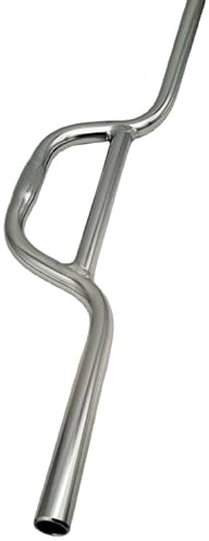 BMX Cykelstyre, aluminium, cykelstyre, fristil, cykel, styrbar, 620, 640 mm, H 110 mm, svart, silver (620 mm silver)