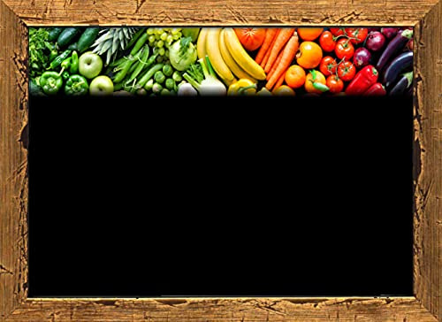 Lot de 30 etiquettes de prix porte prix tableau de prix marqueur PLASTIFIÉS pour la fruits et legumes con impresión SIMILAR a pizarra 8,3x11,3 centimètres (supports ne sont pas inclus)