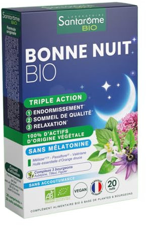 Santarome Bonne Nuit Bio 20 Comprimés