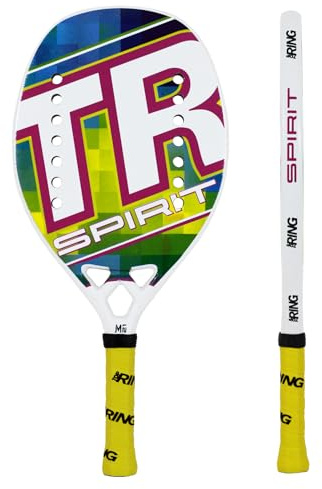 Top Ring Racchetta Beach Tennis Spirit - 100% Carbon 3K - Spessore 22 mm.