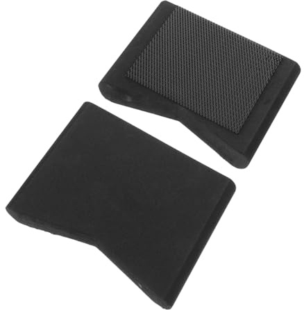 VANZACK Jazz Drum Slide Block for Pedal Stability Plastic Kick Blocks for Wood Tile Carpet Floors Drum Pedal Stoppers for Percussion Instrument Supplies