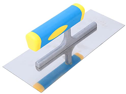 Cazzuola per Intonacatore, Spatola per Rasatura Professionale per Intonacatura a Mano per Rifinitura in Calcestruzzo per Intonacatura, Raschiatura, Muratore, Pittore 240mm 300mm(240mm)