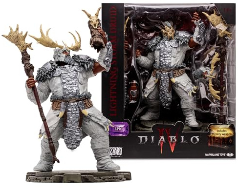 McFarlane Toys - Diablo IV Lightning Storm Druid (Epic) 1:12 Scale Posed Figure