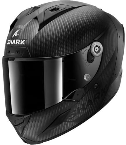 SHARK, Integraler Motorradhelm CARBON SKIN Black Carbon DKD, L