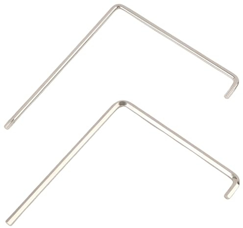 2 Pièces Outils de Réglage Fenêtre, Clé Hexagonale Incurvée 4 mm, Tête Sphérique 4 mm, Torx TX15, Clé de Réglage Fenêtre, Pièces Détachées Ferrure Fenêtre, Outil Montage Quincaillerie Porte/Fenêtre