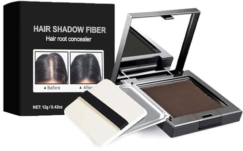 Poudre pour racine capillaire, volume et volume des cheveux, pour remplir les cheveux clairsemés, à masquer, densifier les cheveux, imperméable, couleur café