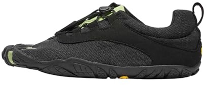 Vibram Men's 21M8002 V-Run Retro, Black/Green/Black, 50 EU/14-15 US