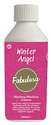 Fabulosa Limescale Remover and Washing Machine Freshener, Odour Removing, Deep Cleaning Washing Machine Cleaner, 250ml, Individual, Winter Angel