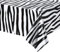 POPOYU 137 X 274 cm Zebra Plastikdecke,Tischdecke Safari,Tischdecke Zebra für SafariThema Partydekorationen,Tischdecken Dschungel Kindergeburtstag für Dschungel Safari Geburtstag Party Zubehör