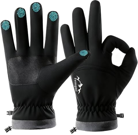 Fantspati Guantes de esquí Impermeables (X-Large)