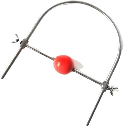 BFLaiCai Esparcidor Bucal De Acero Inoxidable Cama Sexual Mordaza Bucal Ajustable Boquilla Extraíble Mordaza Bucal De Metal Mordaza De Bola SM Mordaza De Bola Erótica Fetiche Juguete