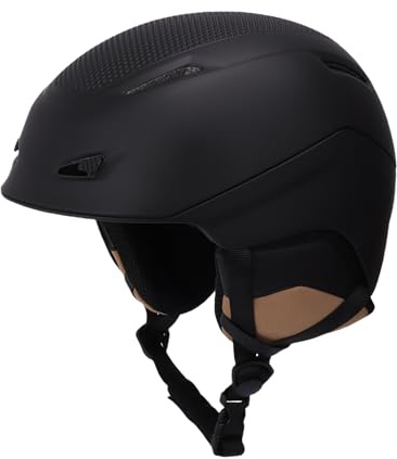 UPALDHOU Casco de Esquí para Adultos, Ajustable con Espuma EPS y de Ventilación, Ideal para Hombres y Mujeres Esquí Snowboard (M)